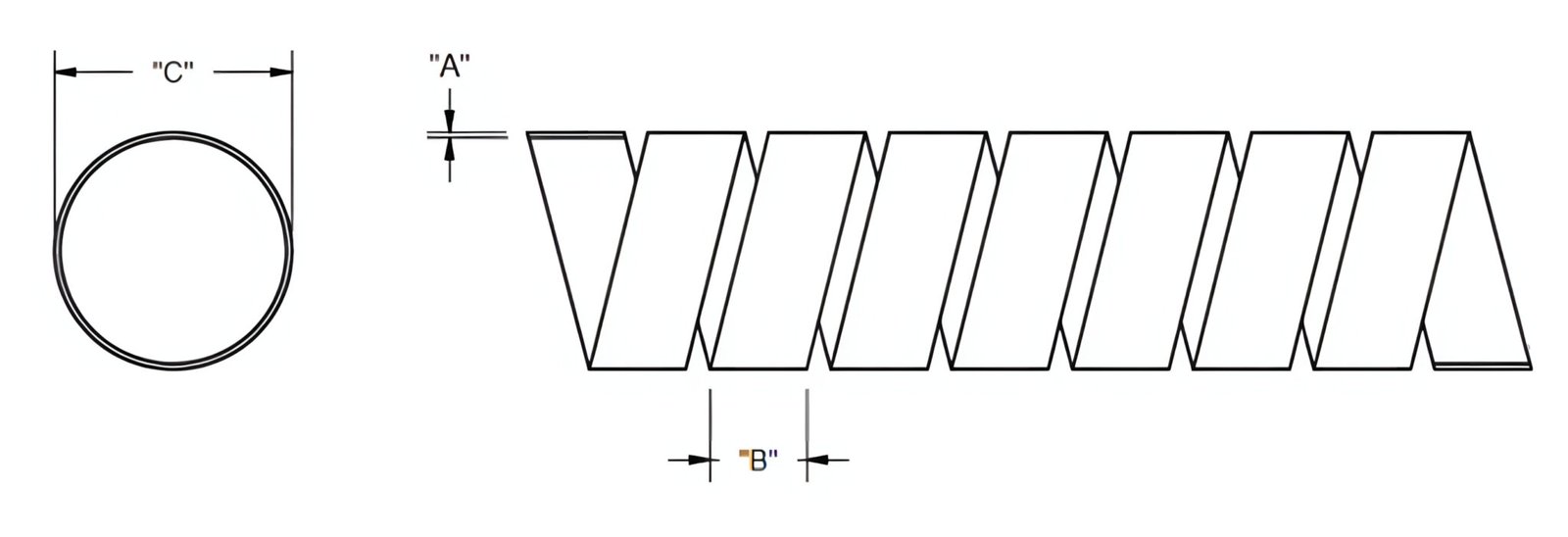 Quality Helicoil Springs SS301 H Springs-QZSEALS