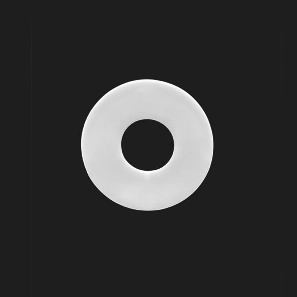 PTFE gasket and washer for chemical-resistant sealing