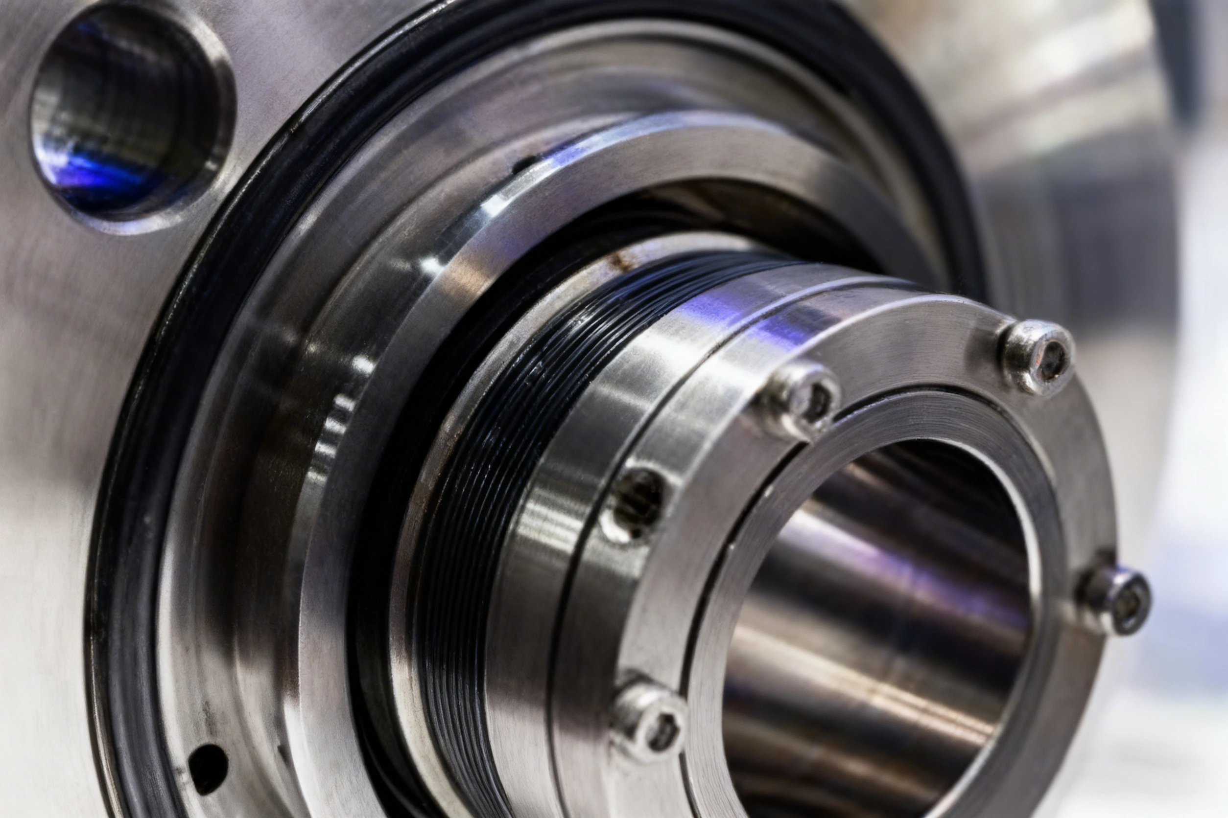 Application of elastic sealing rings in liquid sealing