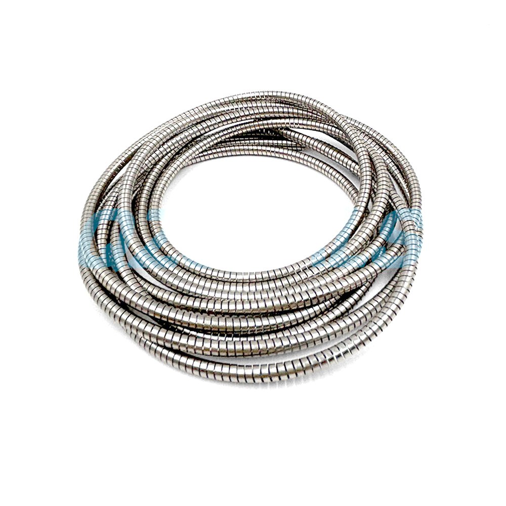Stainless steel 301 helicoil springs for spring energized seals, high fatigue resistance and consistent preload
