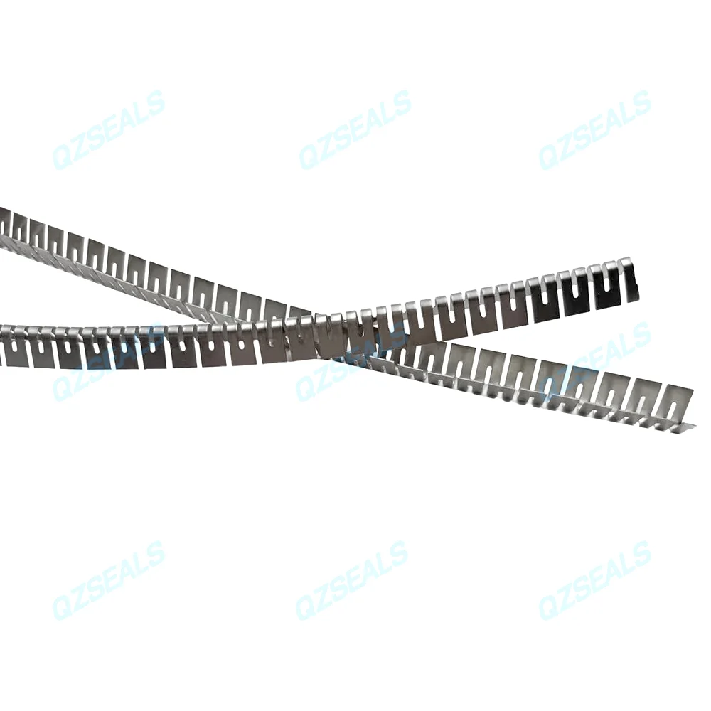Meander spring V Type Cantilever Spring - QZSEALS Meander spring made of stainless steel SS301 for spring energized seals