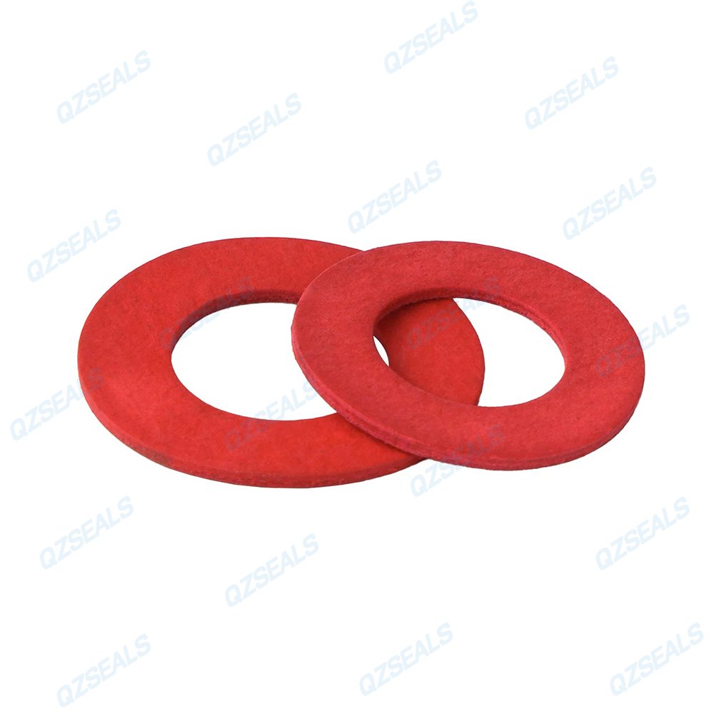 Red steel paper gasket insulating fiber gasket for electrical and industrial applications
