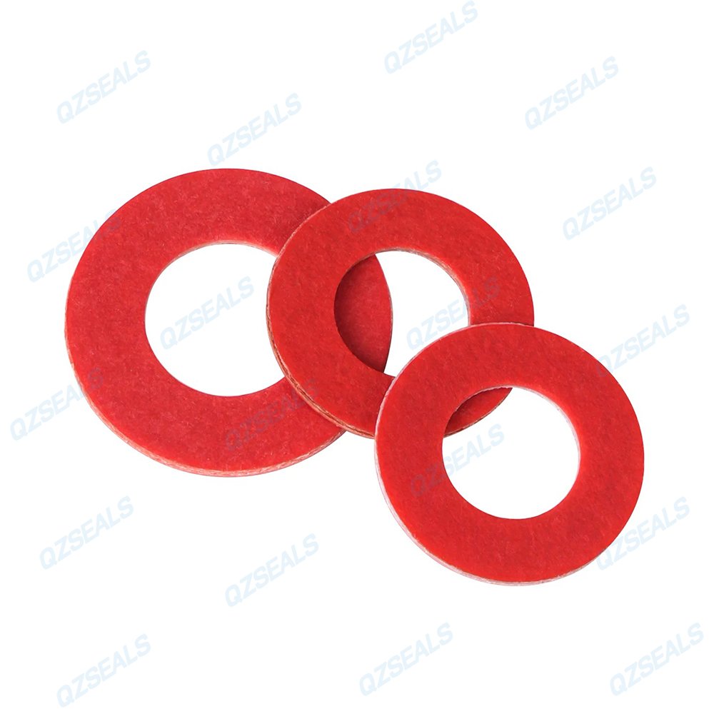 Red steel paper gasket insulating fiber gasket for electrical and industrial applications