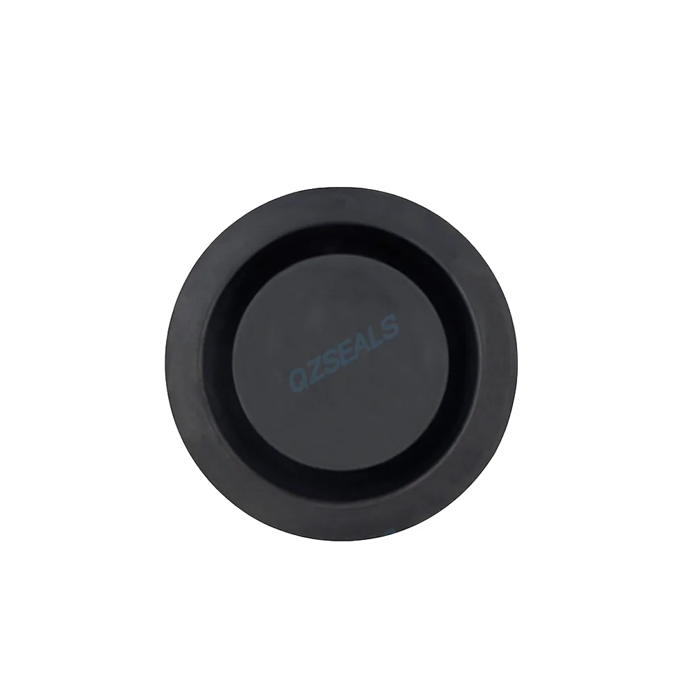 Fabric-reinforced rubber diaphragm for diaphragm pump and valve sealing