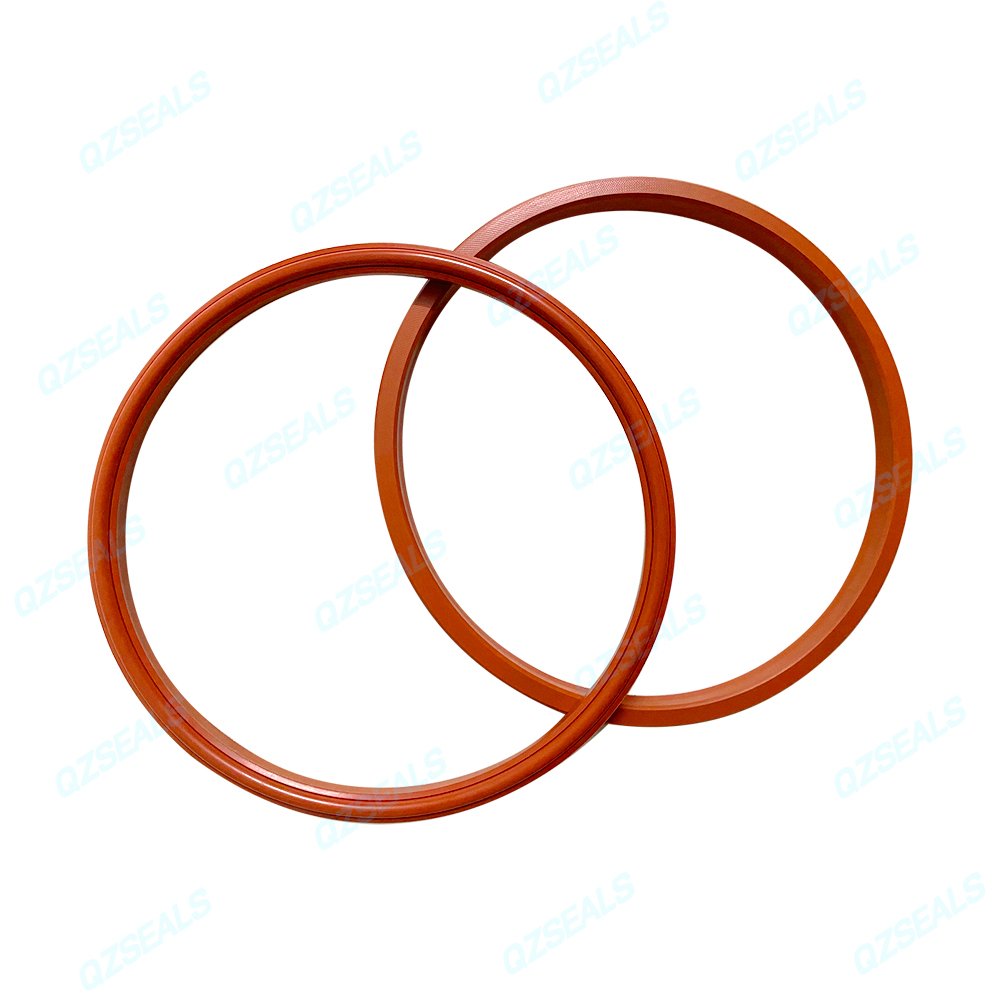 Compact Seal S8 hydraulic rod seal 200x220x15 FKM fabric