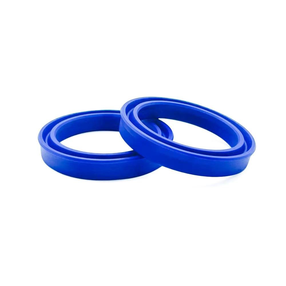 UNS piston rod seals for hydraulic cylinders, low friction and wear-resistant polyurethane rod seal by QZSEALS.