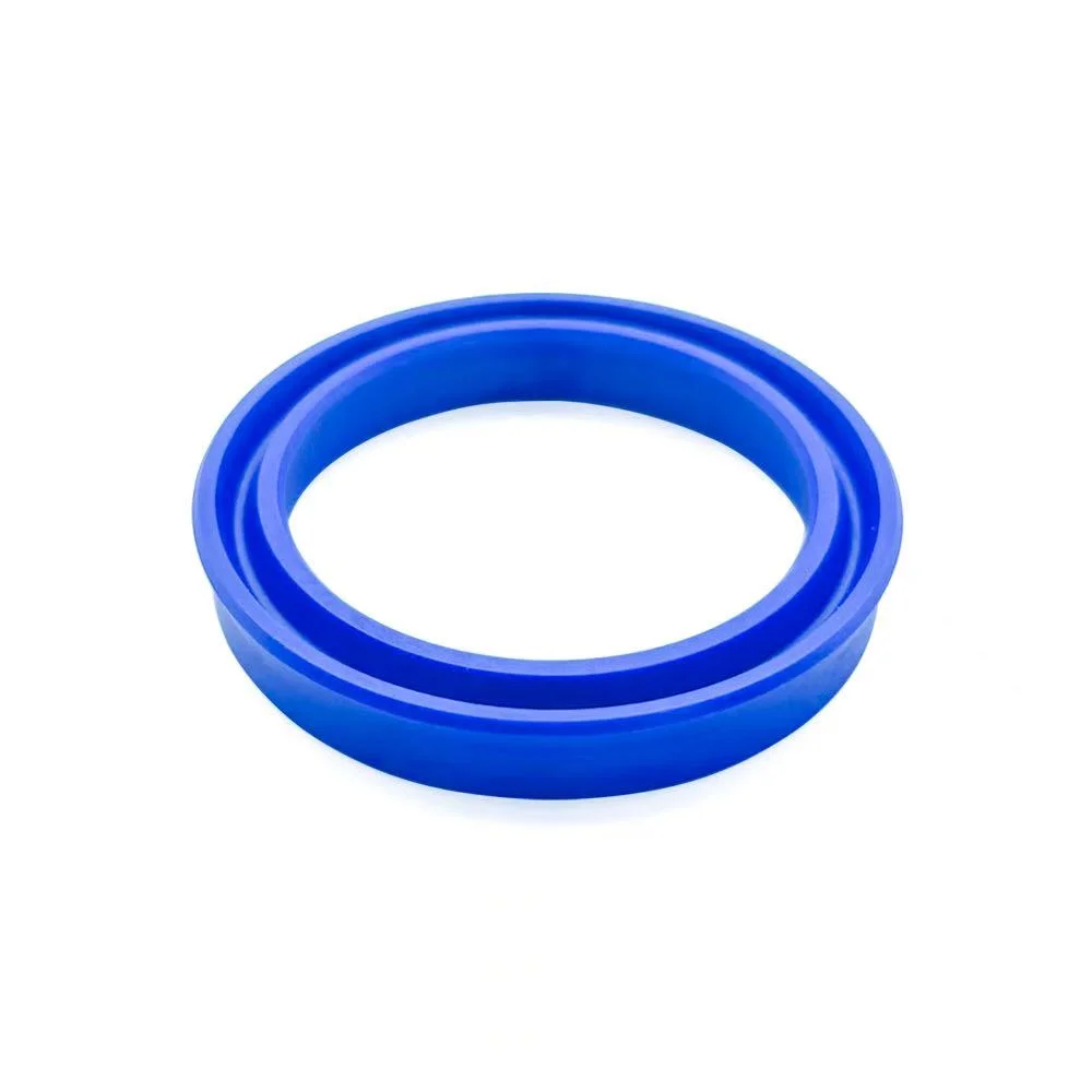 UNS piston rod seals for hydraulic cylinders, low friction and wear-resistant polyurethane rod seal by QZSEALS.