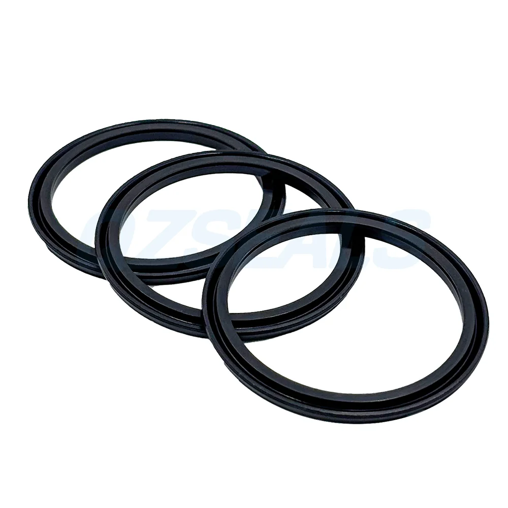 Z8 pneumatic piston seals for air cylinders, double-acting lip design, low friction, durable air cylinder seal by QZSEALS.