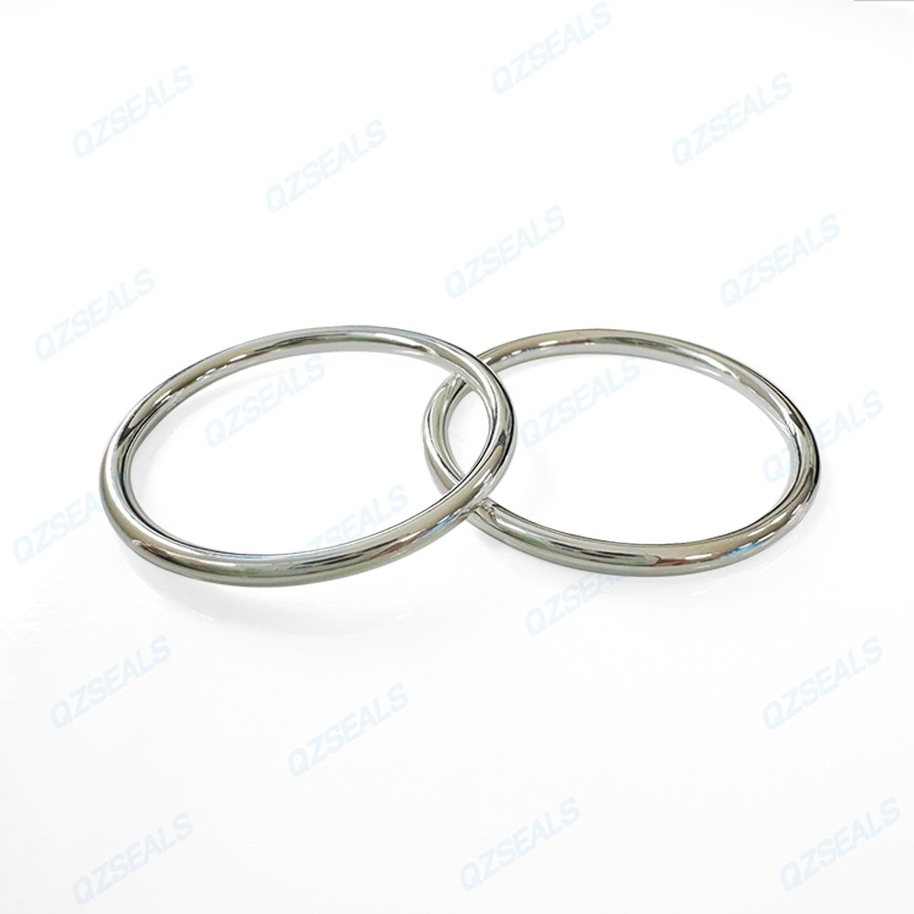 Metal O-rings for high-temperature and high-pressure sealing applications