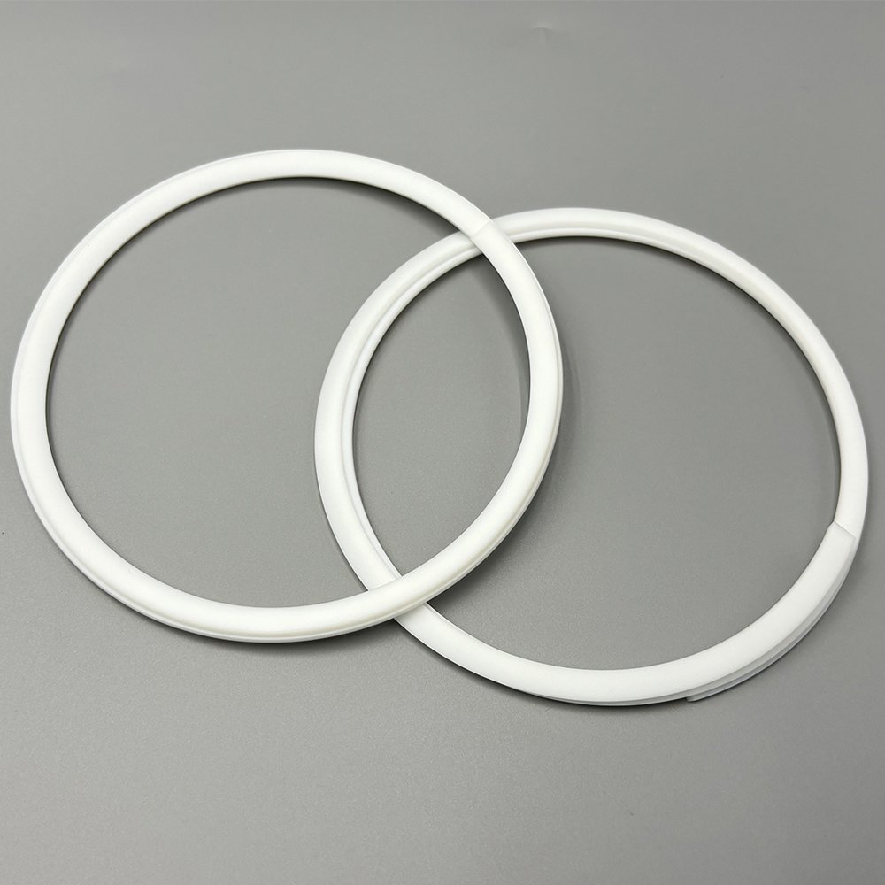 Anillos de respaldo de PTFE de corte en espiral para aplicaciones de sellado antiextrusión de junta tórica-QZSEALS
