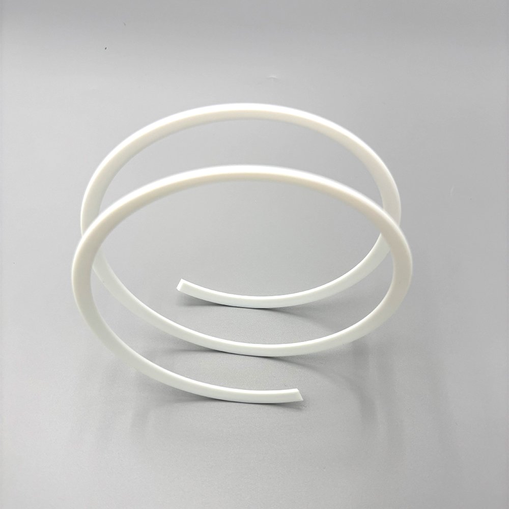 Anillos de respaldo de PTFE de corte en espiral para aplicaciones de sellado antiextrusión de junta tórica-QZSEALS